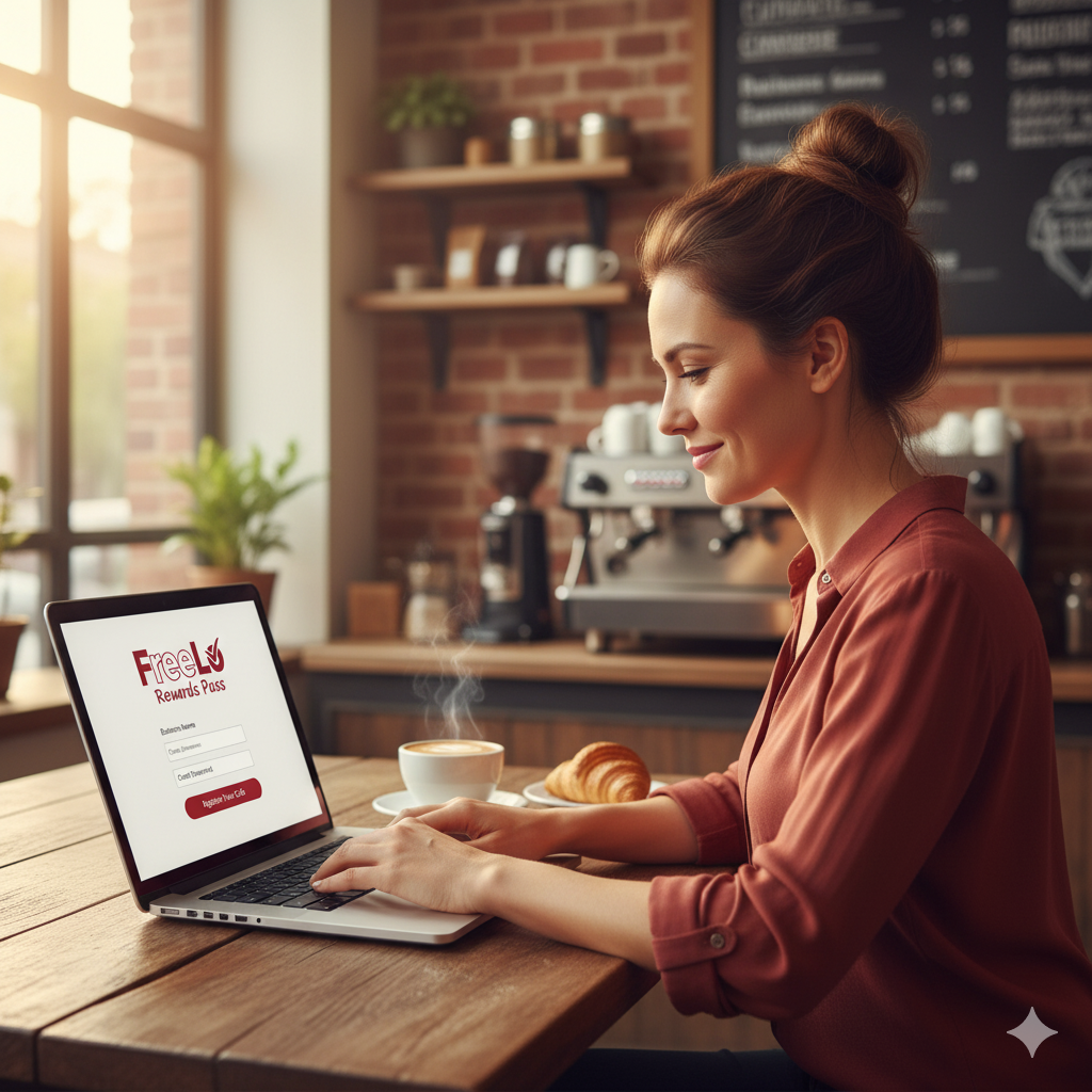 Restaurant Owner Signing Up